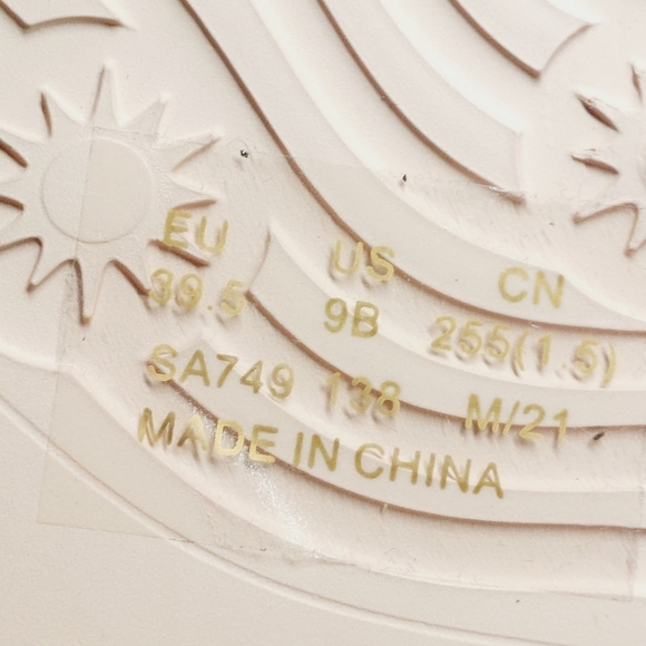 New Stuart Weitzman Stuflex Rosewater T-Strap Slides X276 - Picture 10 of 11